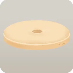 ふわふわのクッション・ベージュ