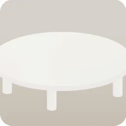 白い石の台座