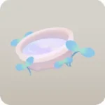 地中に埋まった小さなポット