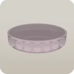シンプルな円形花壇