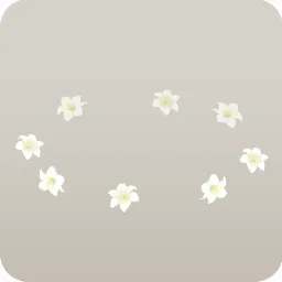 落ちたユリの花