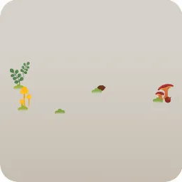 きのこの群生
