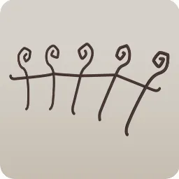 針金の柵