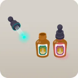変身薬瓶のミニチュア