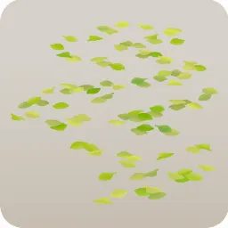 落ち葉でできた道