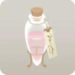 星薔薇のローズオイル瓶
