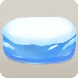 溶けることのない氷のベース
