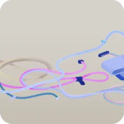 物置からかき集めたケーブル