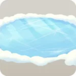 大きなテント・床