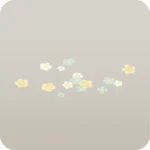 庭の小花