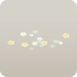庭の小花