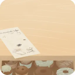 カフェのカウンター