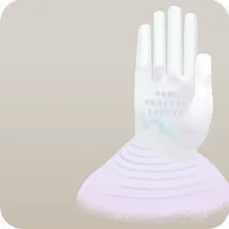 謎の手の巨像