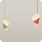 クリスマスを待つ靴下