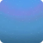 今にも明るみそうな夜明け前の空