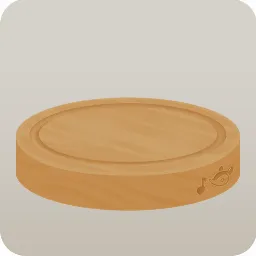 トビネモチーフの台座