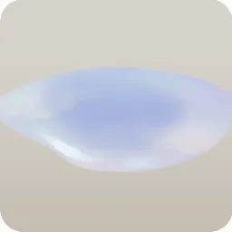 空が映った大きな水たまり
