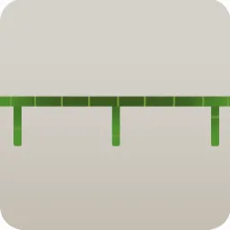 竹の垣根