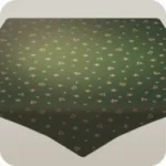錬金術柄のテーブルクロス・緑