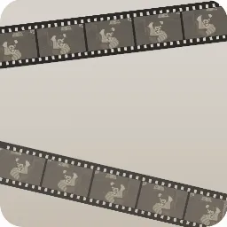 干されたフィルム