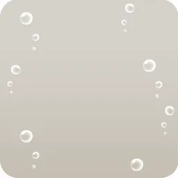 しゅわしゅわの泡