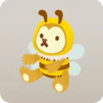 ミツバチクマのぬいぐるみ