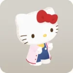 ラボのハローキティぬいぐるみ