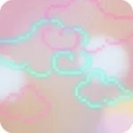 8bitな夜の繁華街フィルター