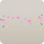 浮遊花びら・ピンク