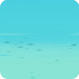 小魚の泳ぐ水面