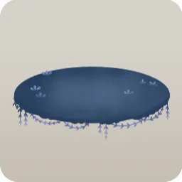 つる草が掛かっている丘