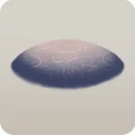 光で温まる小さな丘
