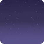 星模様の空の背景