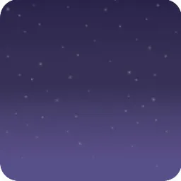 星模様の空の背景