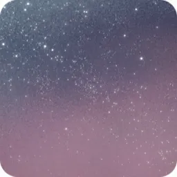 深夜の星空