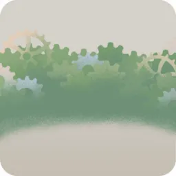 苺工場の茂み