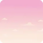 壁に描かれたリゾートの夕焼け