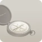 使い込んだコンパス