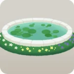 浮き草の池