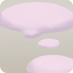小さな雪山