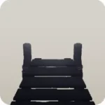 水辺の橋・黒