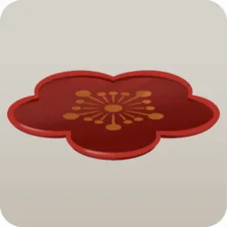 梅の漆盆