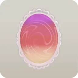 サンセットを表す抽象画