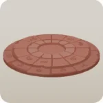 墓場の石畳