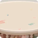 クラフト素材がたくさん入った棚
