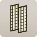 障子の間仕切り