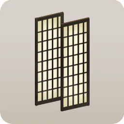 障子の間仕切り