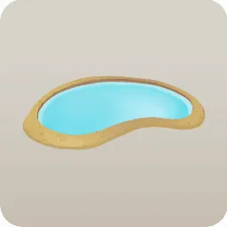 大きな水たまり
