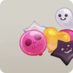 カラフルハロウィンバルーン