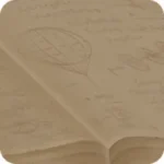 舞台装置が描かれた本